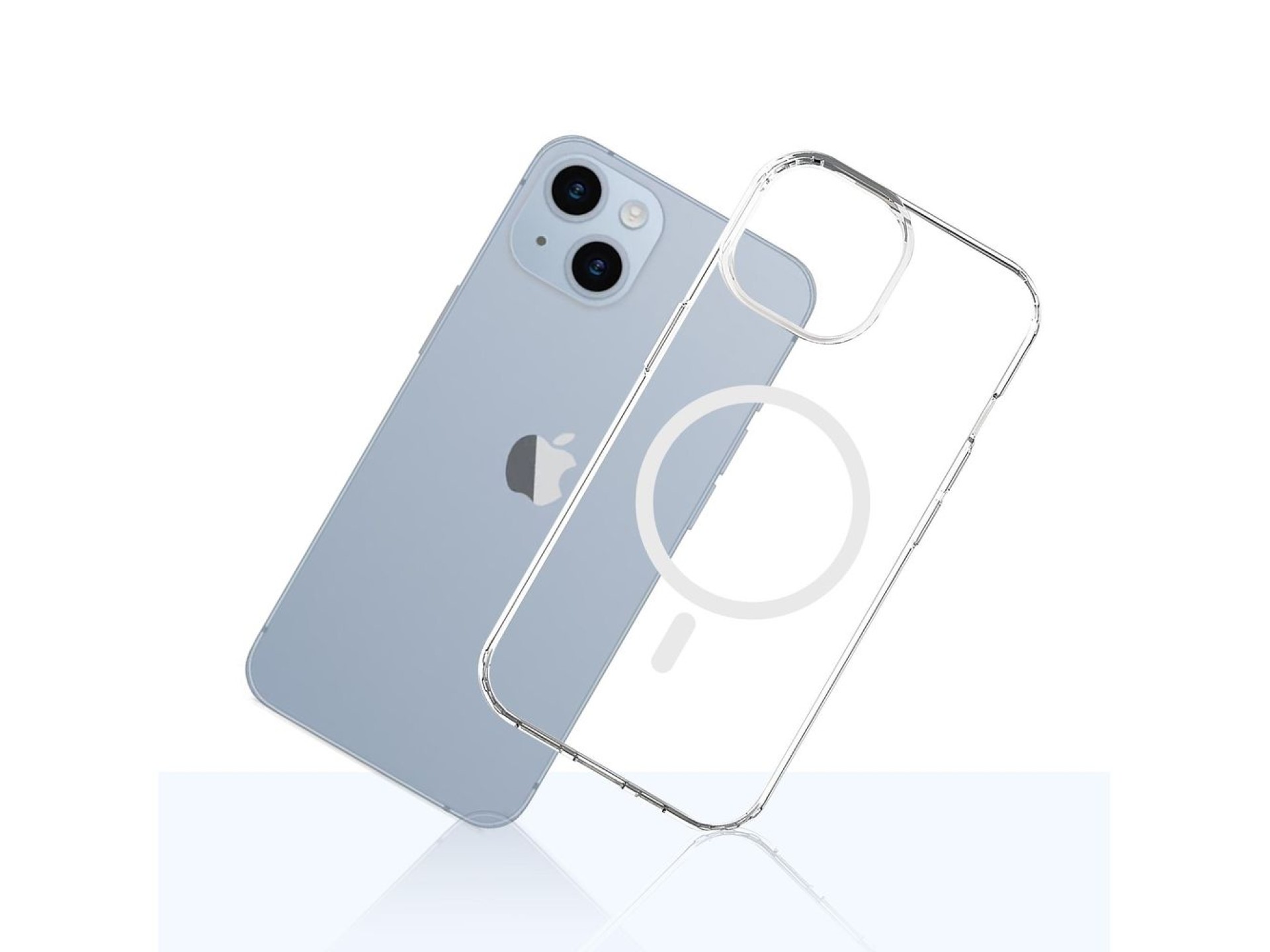 Funda 3mk Armor Magcase para iPhone 14 Plus - Transparente