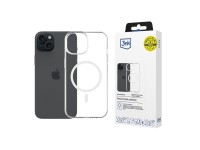 3mk Armor Magcase for iPhone 15 Plus - Transparent 3mk Armor Magcase for iPhone 15 Plus - Transparent