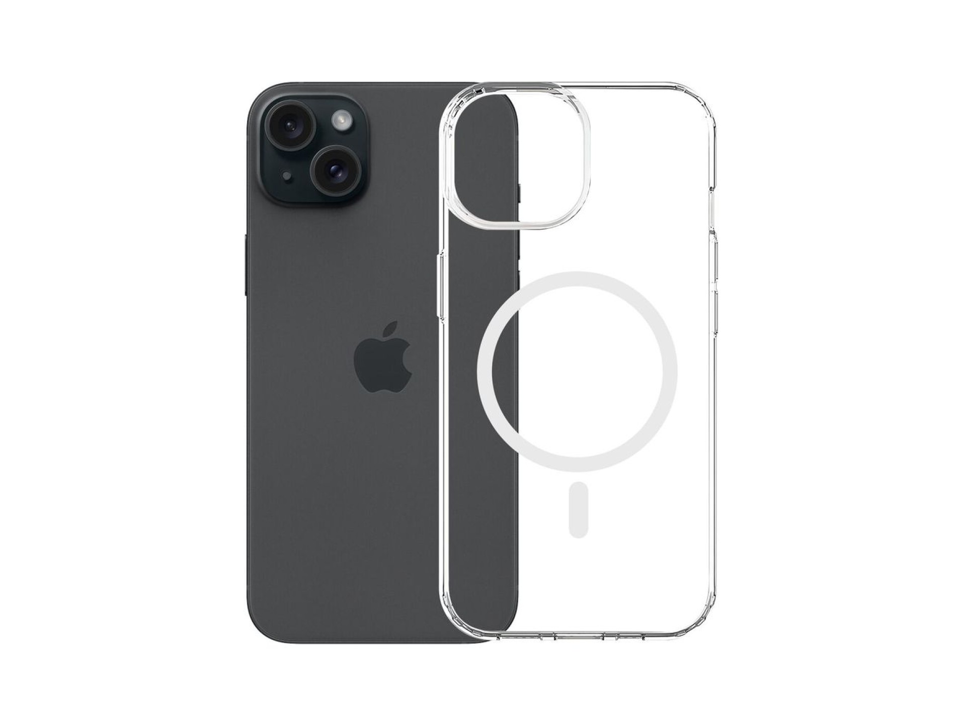3mk Armor Magcase for iPhone 15 Plus - Transparent