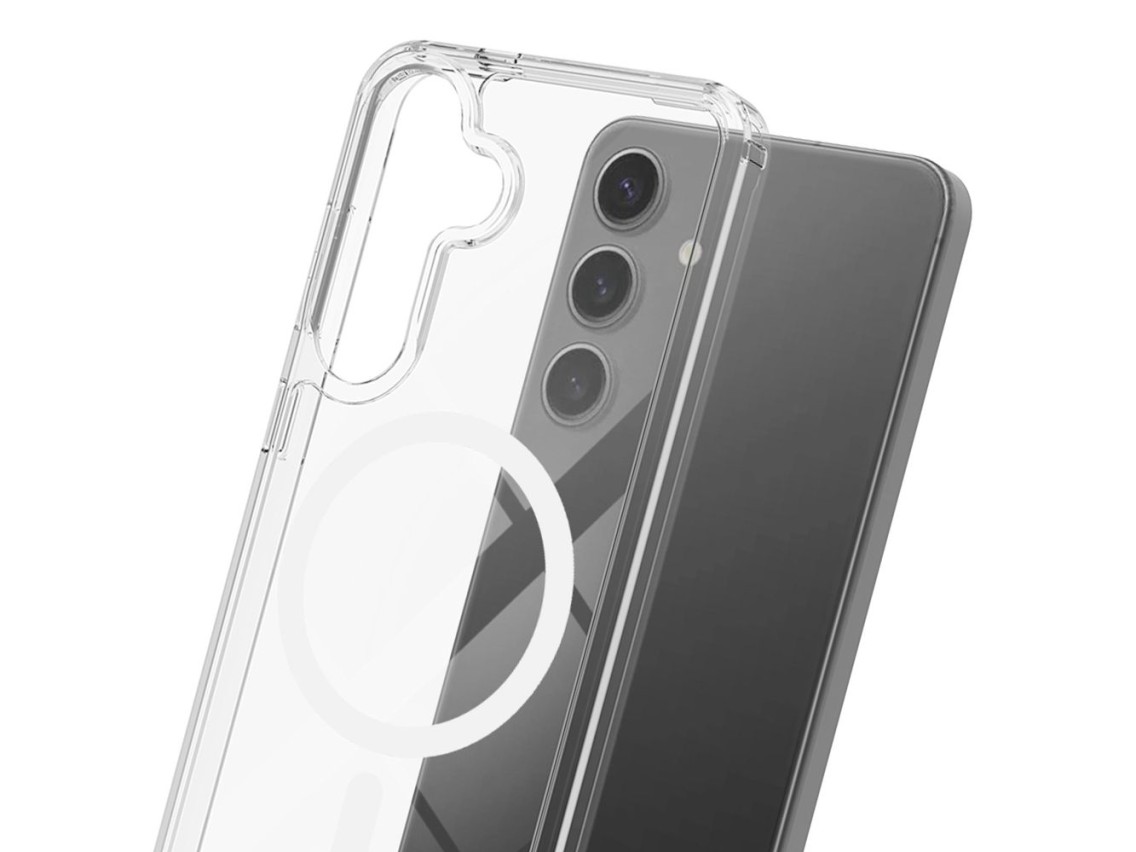 Funda magnética 3mk Armor para Samsung Galaxy S24+ - transparente