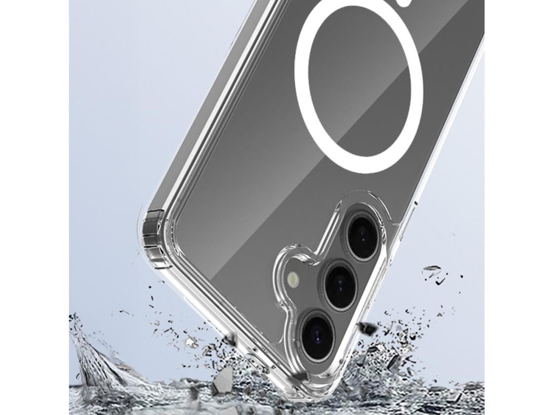 Funda magnética 3mk Armor para Samsung Galaxy S24+ - transparente
