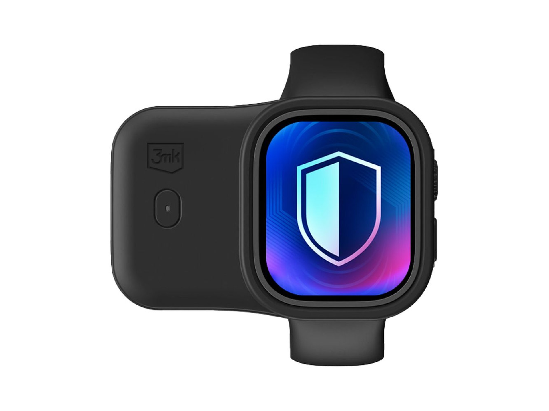 Batería externa 3mk Endurance para Apple Watch de 49 mm, 2,5 W, 1200 mAh, USB-C - negra