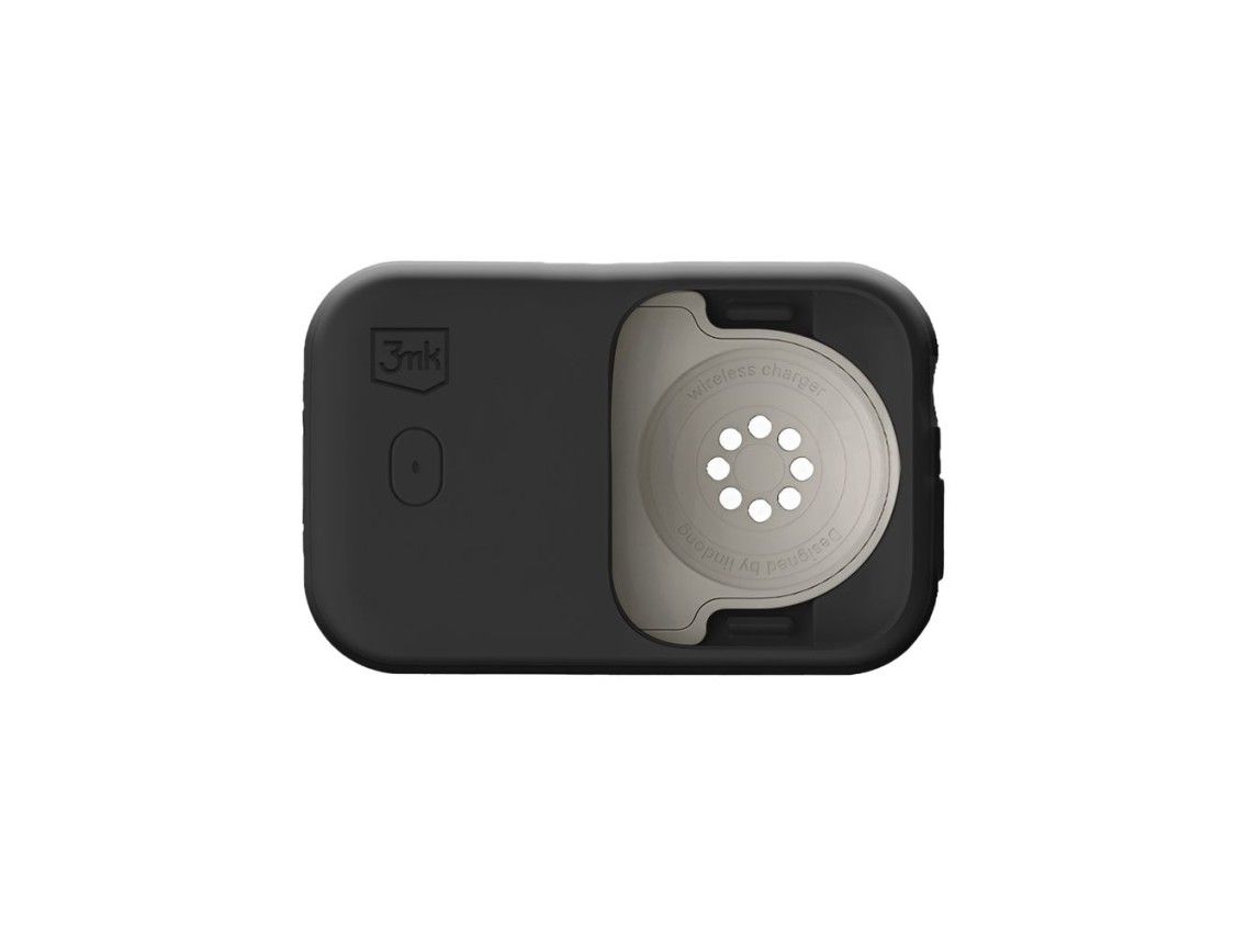 Batería externa 3mk Endurance para Apple Watch de 49 mm, 2,5 W, 1200 mAh, USB-C - negra