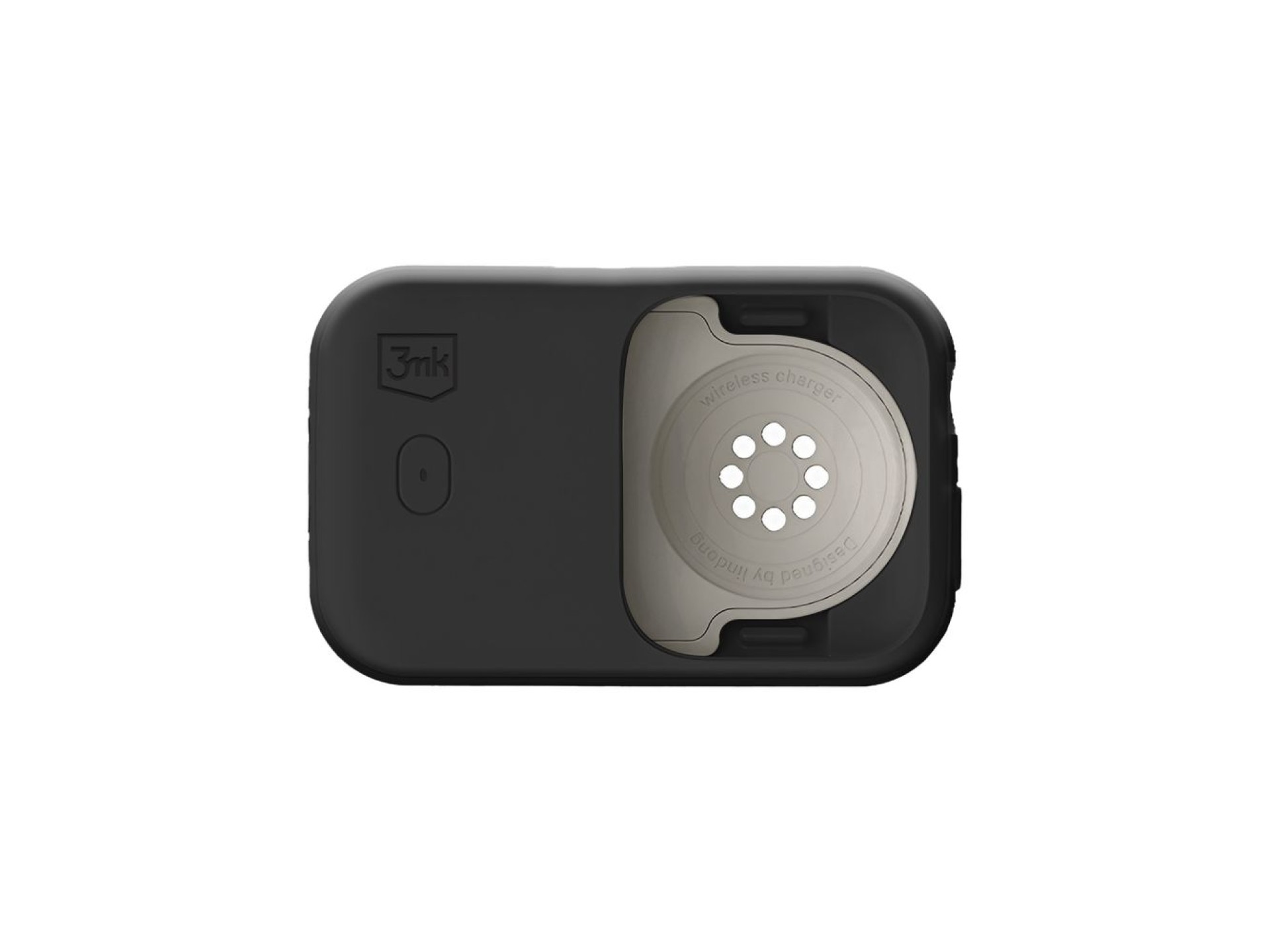 Batería externa 3mk Endurance para Apple Watch de 49 mm, 2,5 W, 1200 mAh, USB-C - negra