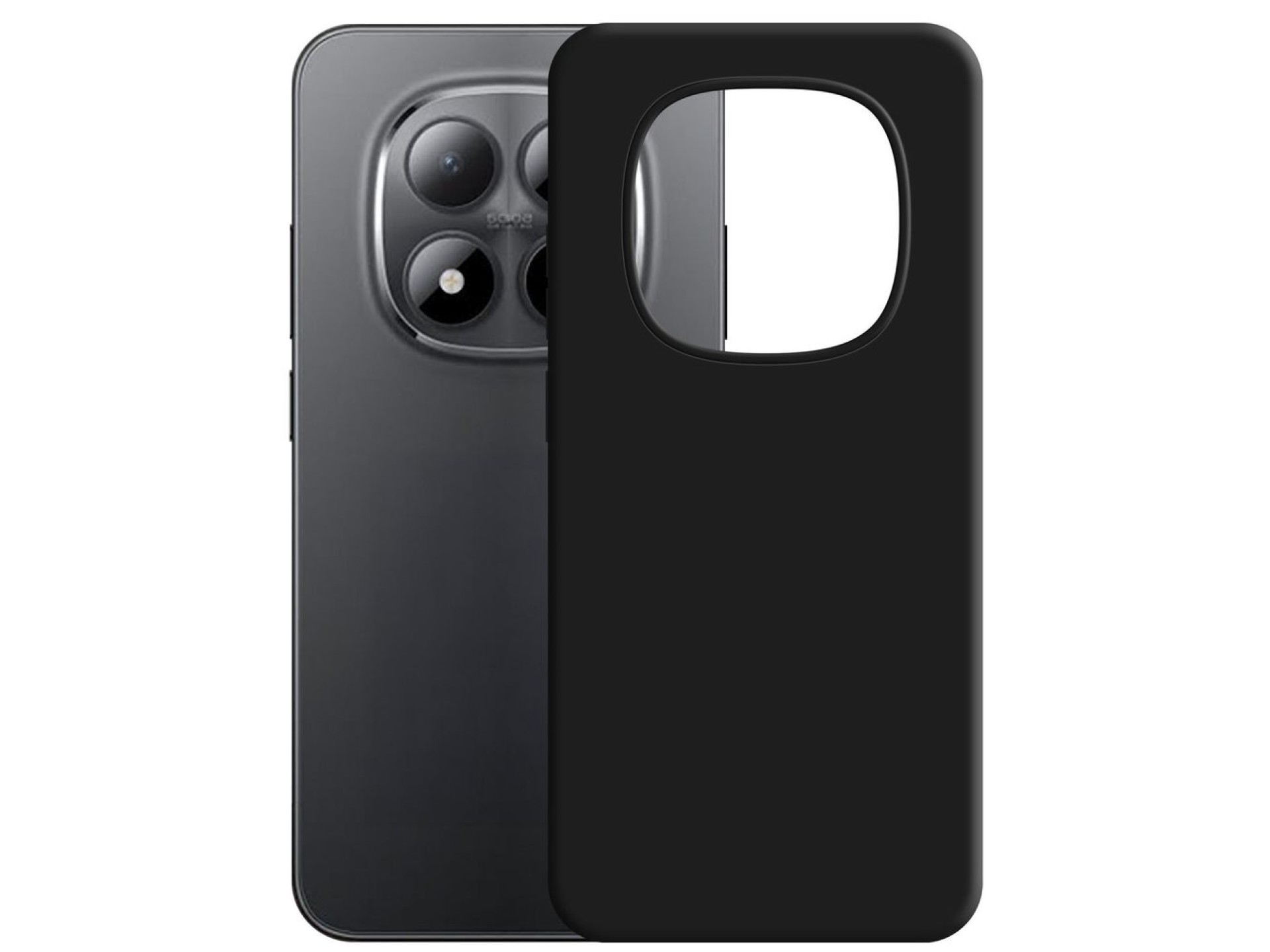 3mk Matt Case Pro for Redmi Note 15 Pro - matte black