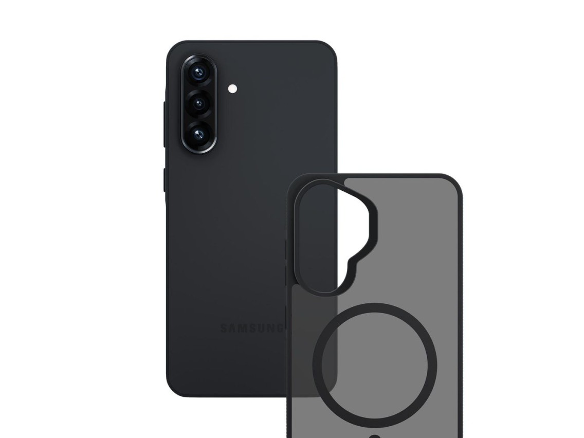 3mk Smoke MagCase for Samsung Galaxy A37 - Gray-Translucent