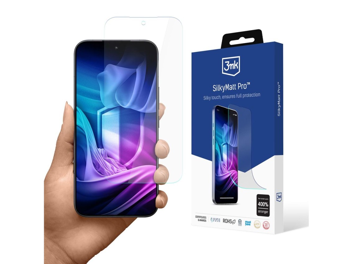 Película protetora fosca 3mk Silky Matt Pro para Xiaomi Poco F8 Ultra