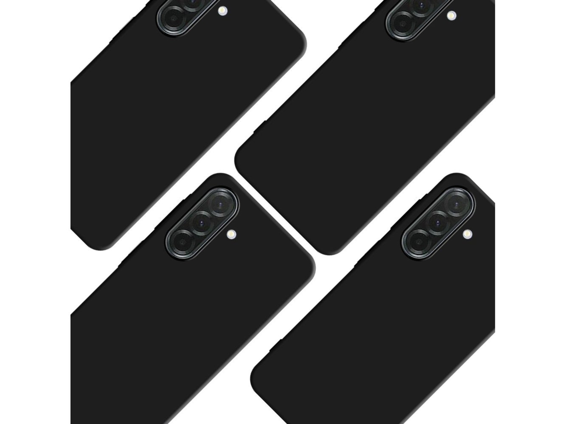 Capa 3mk Matt Pro para Samsung Galaxy A37 - preto fosco
