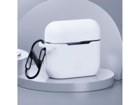 Accessories - Apple AirPods 4 - 3mk Silicone AirPods Case White