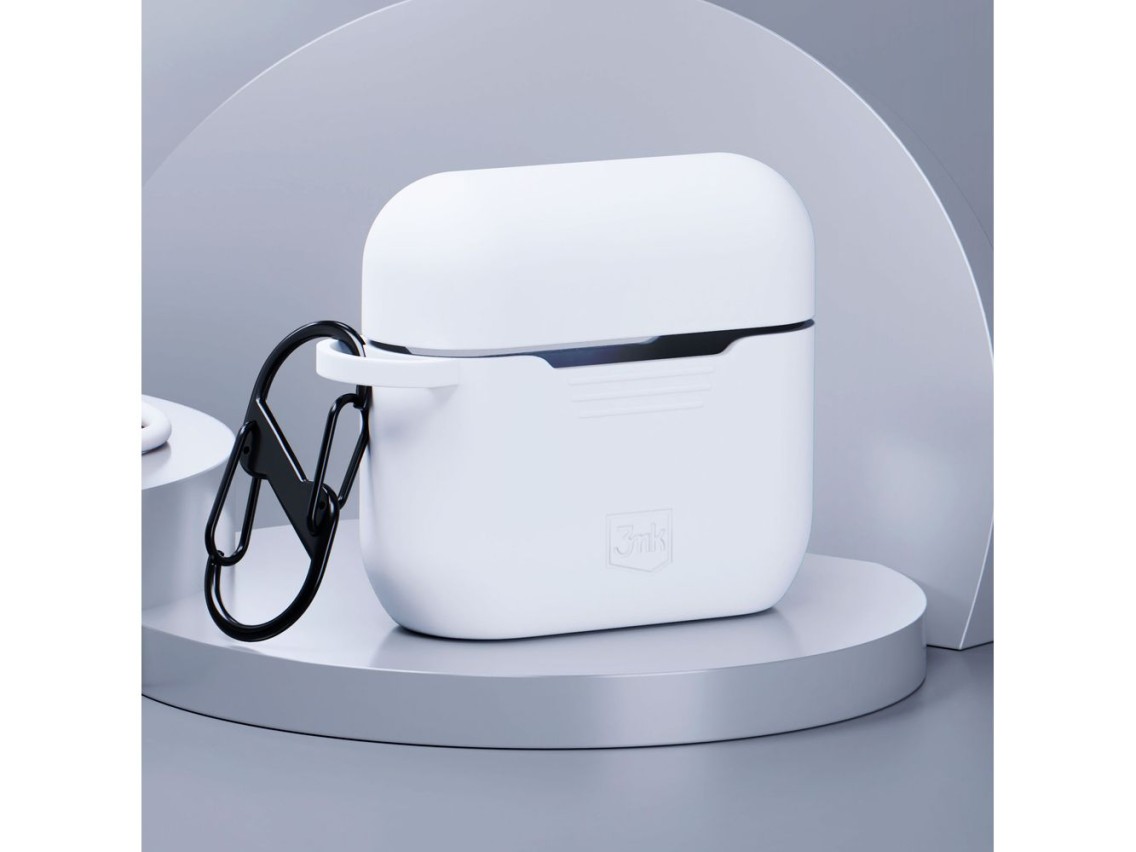 Accessories - Apple AirPods 4 - 3mk Silicone AirPods Case White
