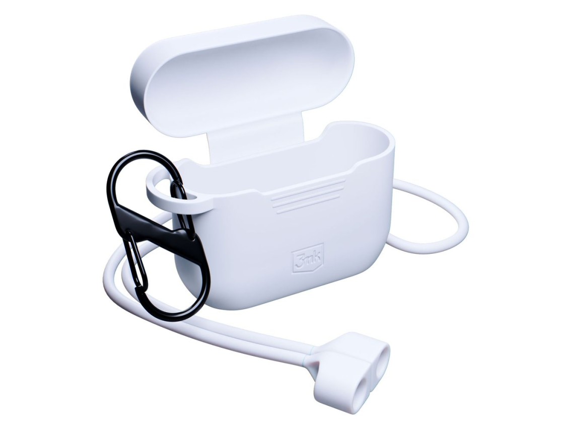 Accessories - Apple AirPods 4 - 3mk Silicone AirPods Case White