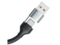 3mk Hyper Cable N-SERIES 6 in 1 USB-C / USB-A to USB-C / Lightning / Micro 1.2m QC 3.0 9V / 2A 18W - 3mk Hyper Cable N-SERIES 6 in 1 USB-C / USB-A to USB-C / Lightning / Micro 1.2m QC 3.0 9V / 2A 18W -