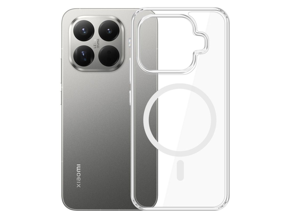 Funda 3mk Armor MagCase para Xiaomi 15T Pro 5G - Transparente
