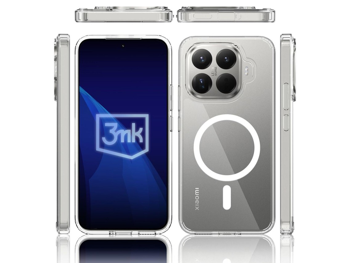 Funda 3mk Armor MagCase para Xiaomi 15T Pro 5G - Transparente