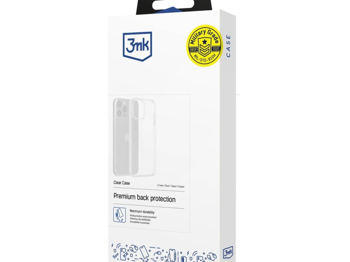 Funda transparente 3mk para Oppo Find X9