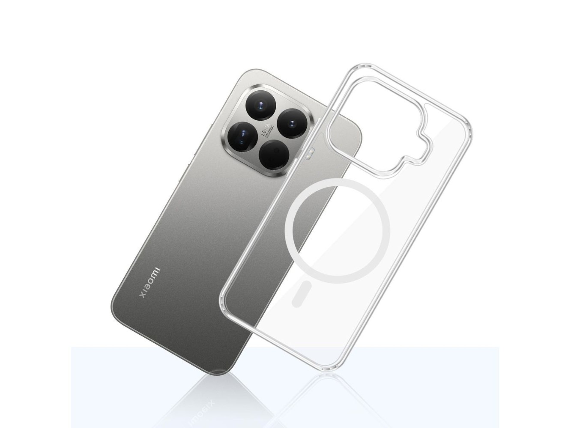 Funda 3mk Armor MagCase para Xiaomi 15T Pro 5G - Transparente