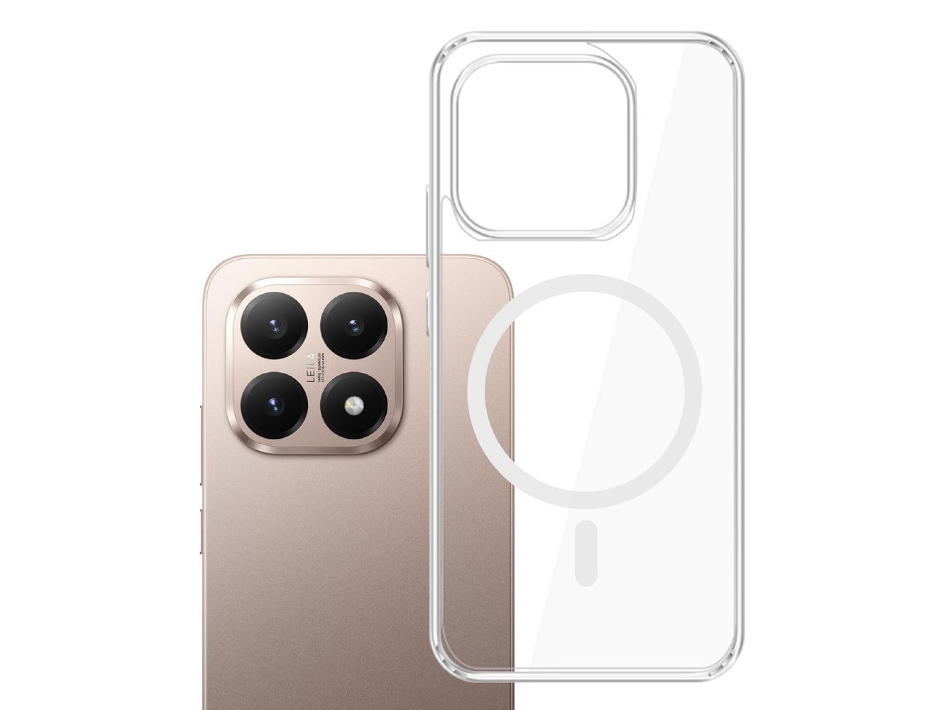Funda MagCase 3mk Armor para Xiaomi 15T 5G - transparente