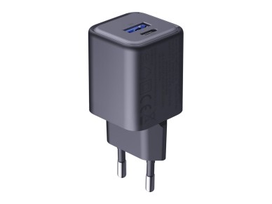 3mk Hyper Charger PD 33W GaN QC4+ PPS AFC FCP SCP 1A1C Wall Charger - Black 3mk Hyper Charger PD 33W GaN QC4+ PPS AFC FCP SCP 1A1C Wall Charger - Black