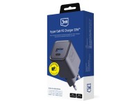 3mk Hyper Charger PD 33W GaN QC4+ PPS AFC FCP SCP 1A1C Wall Charger - Black 3mk Hyper Charger PD 33W GaN QC4+ PPS AFC FCP SCP 1A1C Wall Charger - Black