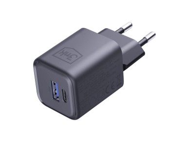 3mk Hyper Charger PD 33W GaN QC4+ PPS AFC FCP SCP 1A1C Wall Charger - Black 3mk Hyper Charger PD 33W GaN QC4+ PPS AFC FCP SCP 1A1C Wall Charger - Black