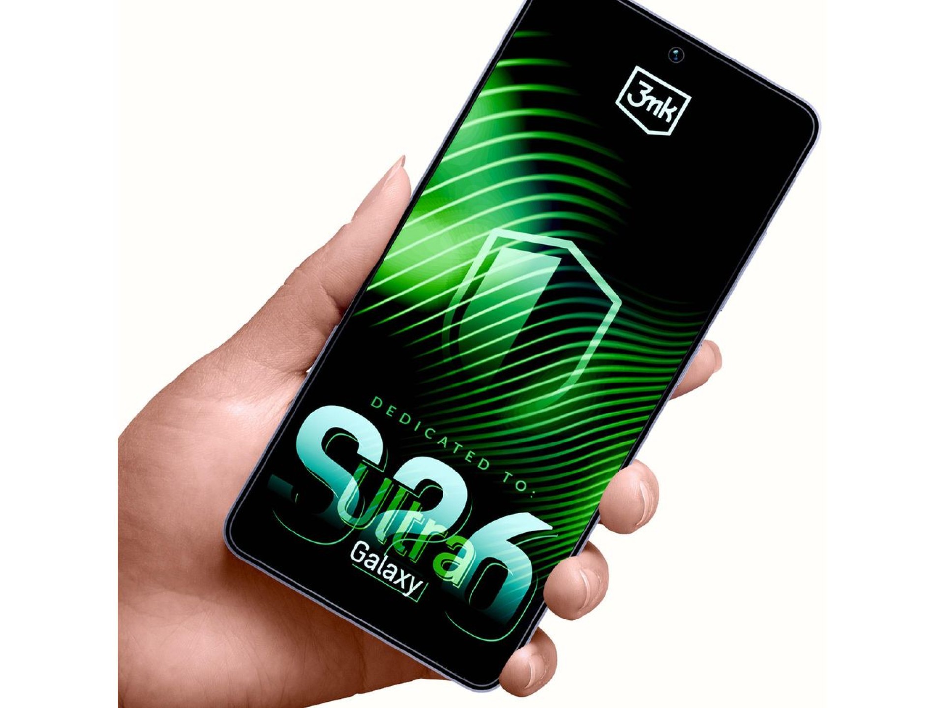 Película de vidro híbrido 3mk FlexibleGlass para Samsung Galaxy S26 Ultra