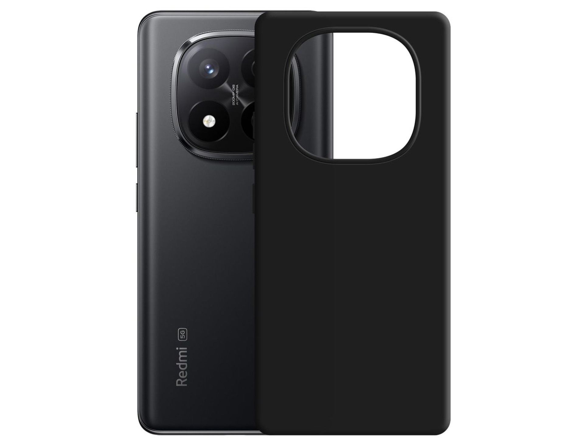 Funda 3mk Matt Case Pro para Xiaomi Redmi Note 15 5G - negra