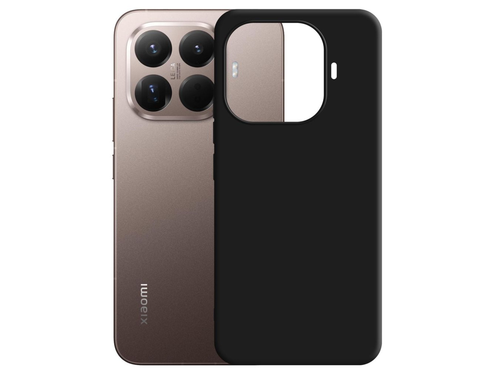 Capa fosca 3mk Pro para Xiaomi 15T Pro 5G - Preta
