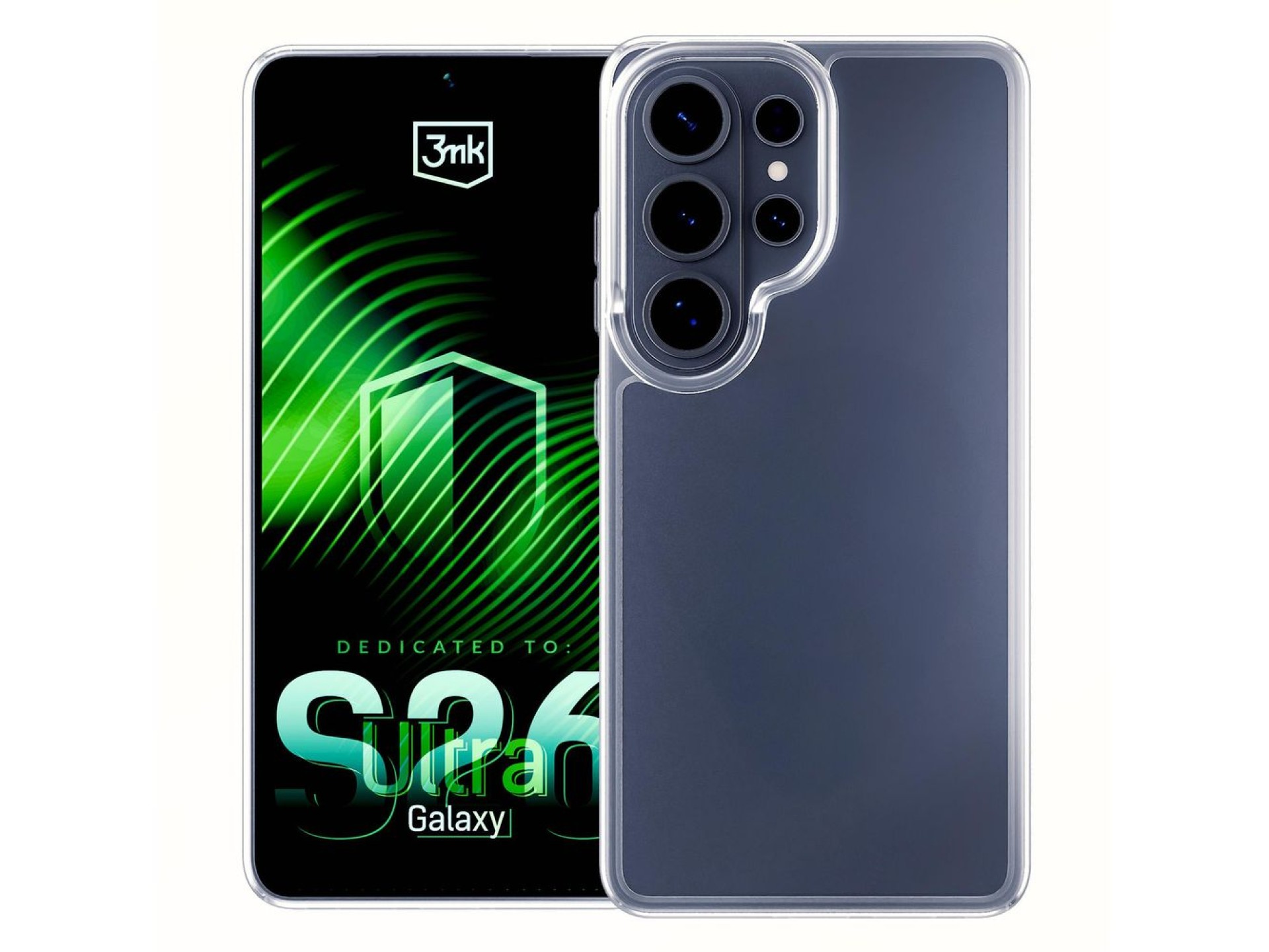 Capa protetora 3mk Armor para Samsung Galaxy S26 Ultra - Transparente