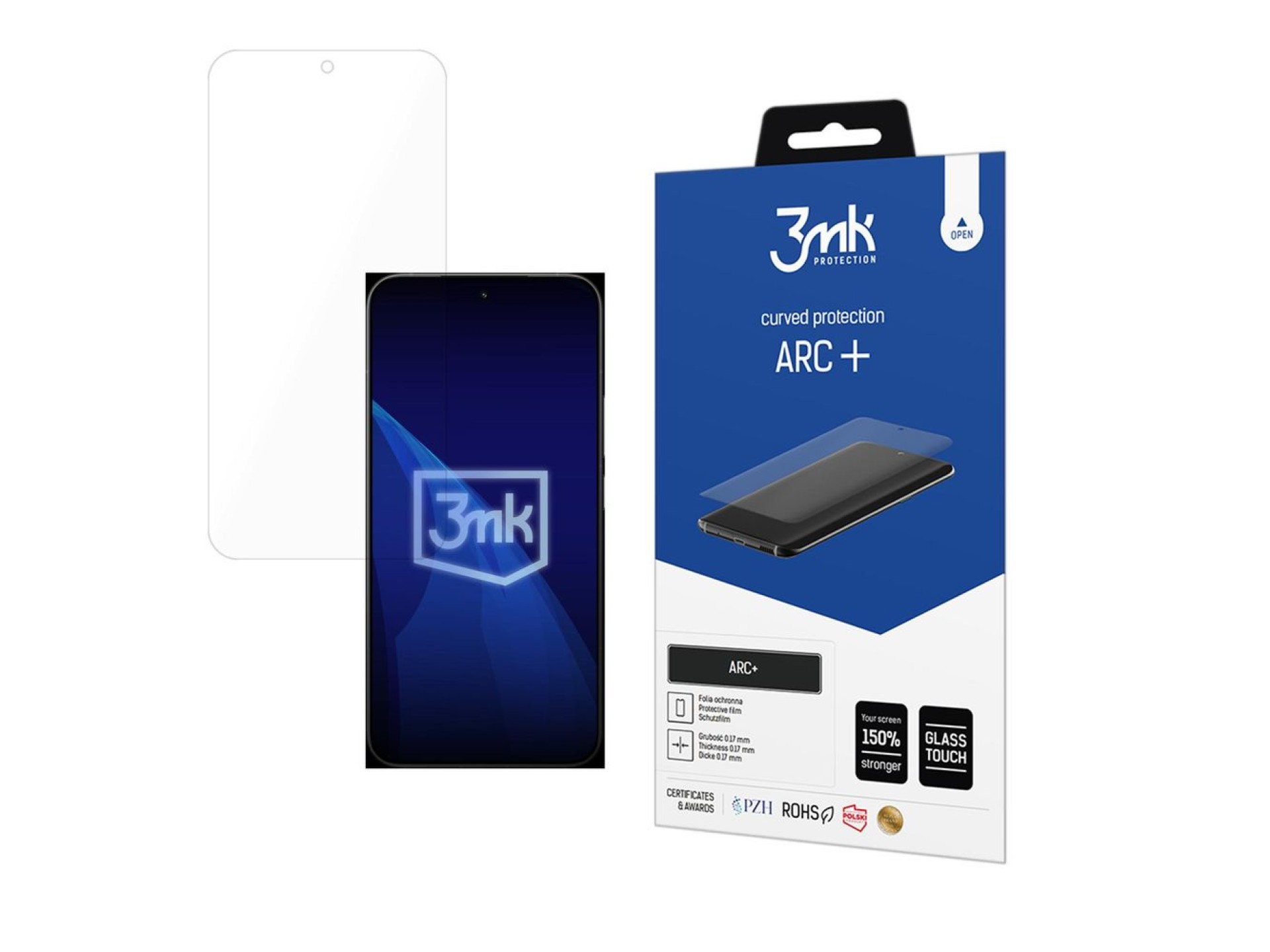 Protector de pantalla 3mk ARC+ para Xiaomi 15T Pro 5G