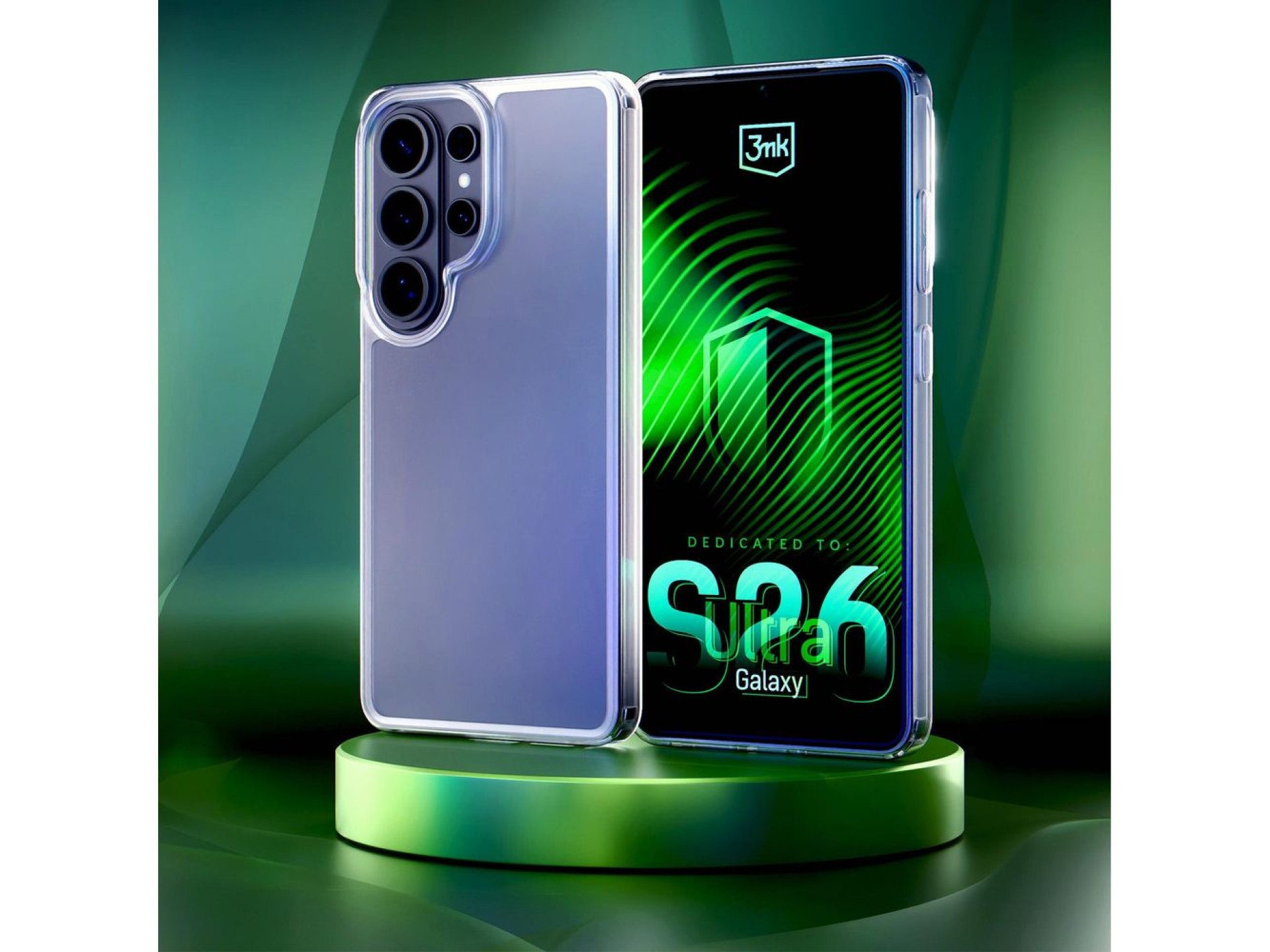 Capa protetora 3mk Armor para Samsung Galaxy S26 Ultra - Transparente