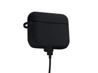 3mk Silicone AirPods Case for AirPods Pro 3 - Black