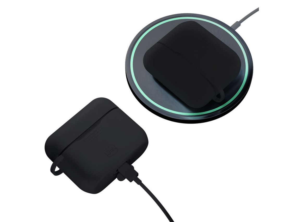 3mk Silicone AirPods Case for AirPods Pro 3 - Black