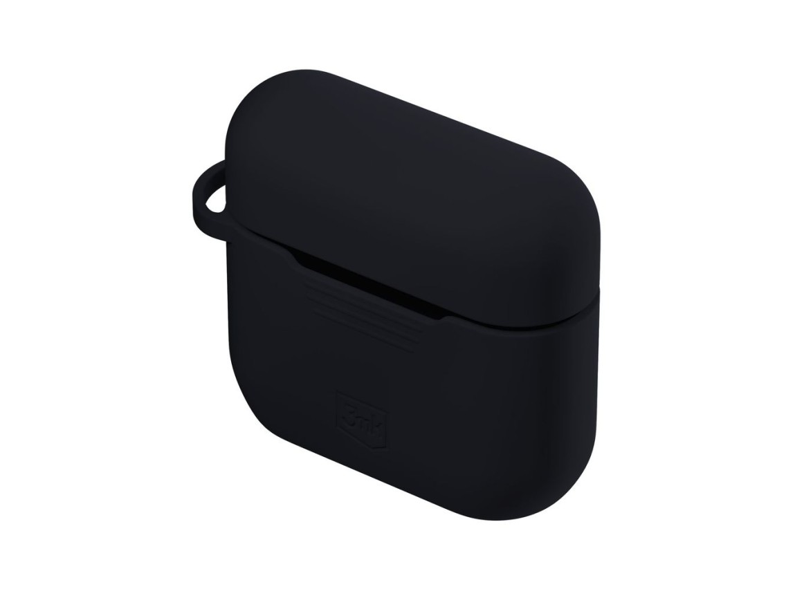3mk Silicone AirPods Case for AirPods Pro 3 - Black