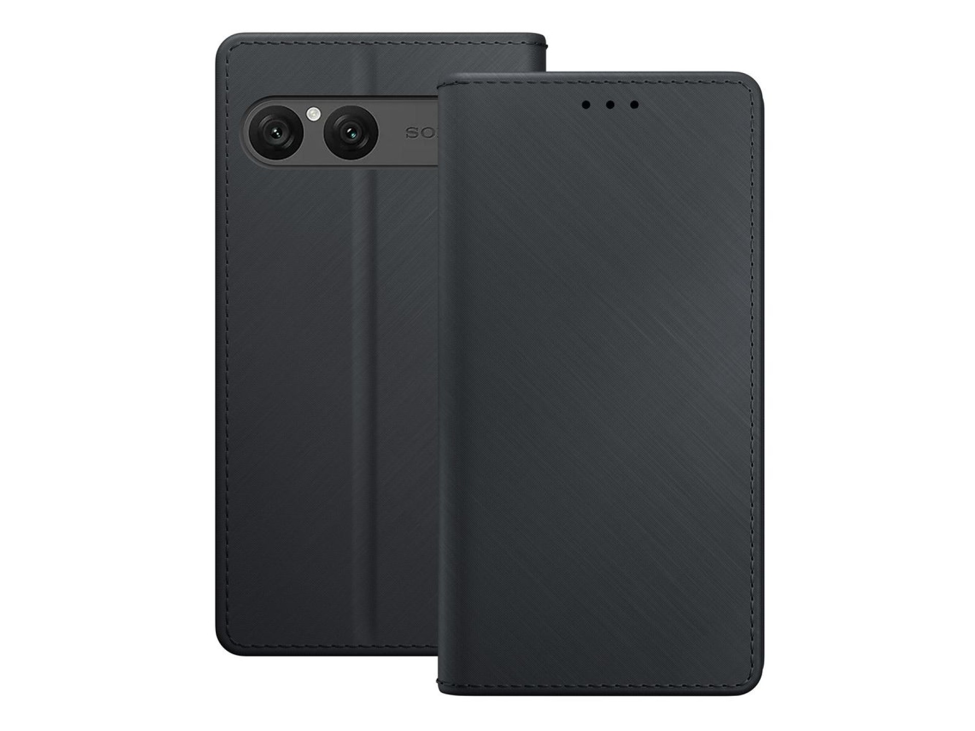 3mk Wallet Case for Sony Xperia 10 VII - Black