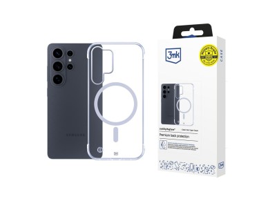 3mk Just20g MagCase for Samsung Galaxy S26 Ultra - Transparent 3mk Just20g MagCase for Samsung Galaxy S26 Ultra - Transparent