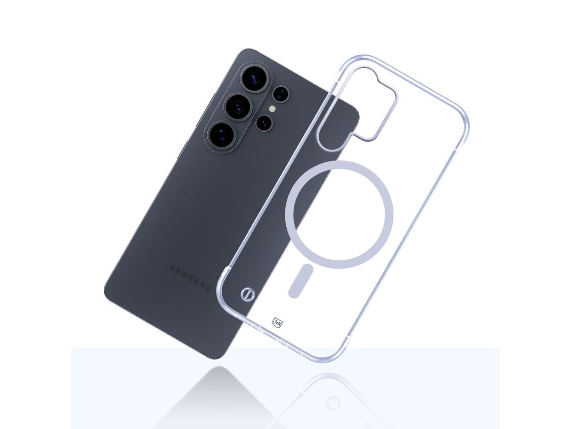 3mk Just20g MagCase para Samsung Galaxy S26 Ultra - Transparente