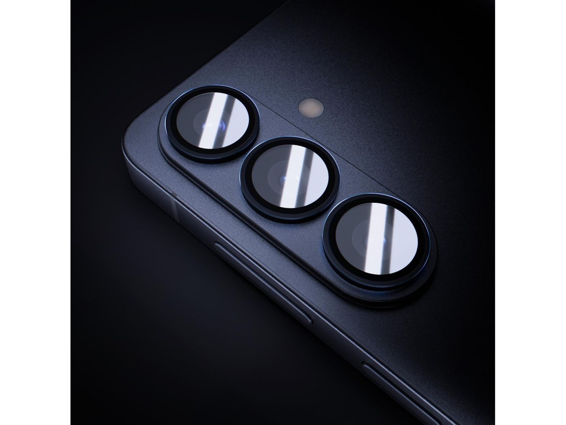 3mk Lens Protection Pro Black Hybrid Glass for the Camera Lens on the Samsung Galaxy S26 Pro
