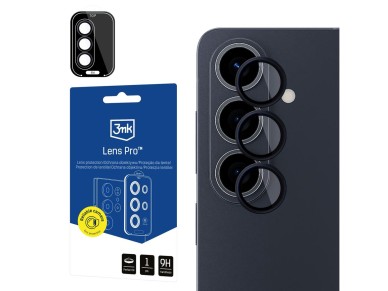Protector de lente h�brido negro 3mk Lens Protection Pro para la lente de la c�mara del Samsung Gala