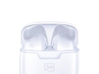 Fones de ouvido sem fio 3mk Movepods 5.4 - Branco Fones de ouvido sem fio 3mk Movepods 5.4 - Branco