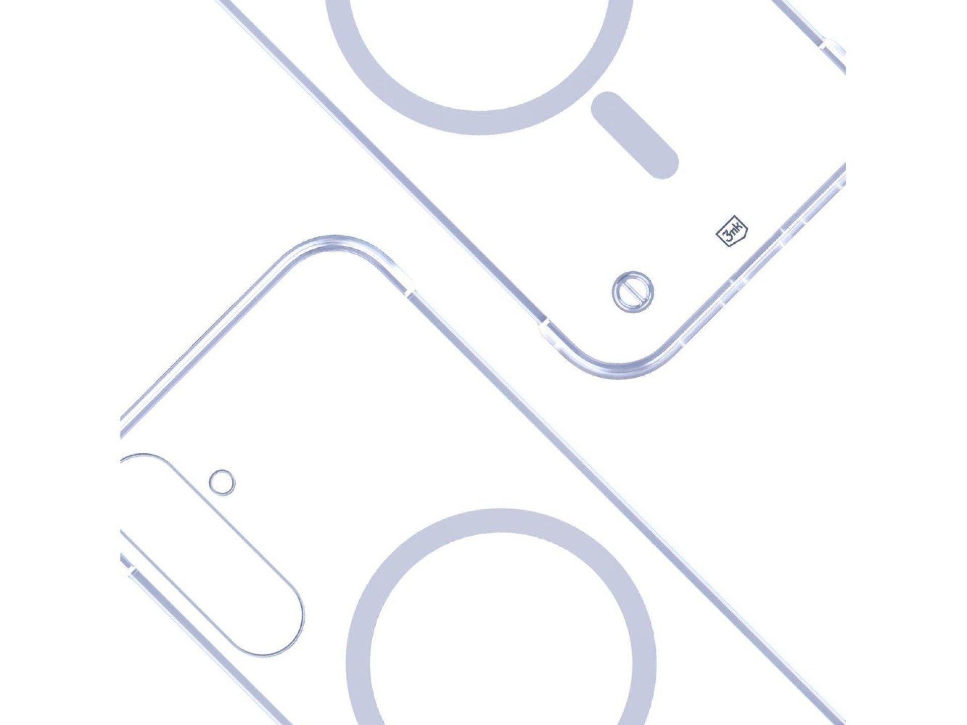 3mk Just20g MagCase for Samsung Galaxy S26 Pro - Transparent