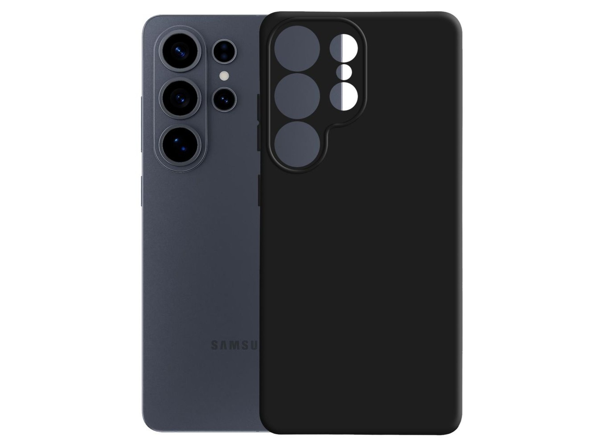 Funda 3mk Matt Case Pro para Samsung Galaxy S26 Ultra - Negro mate
