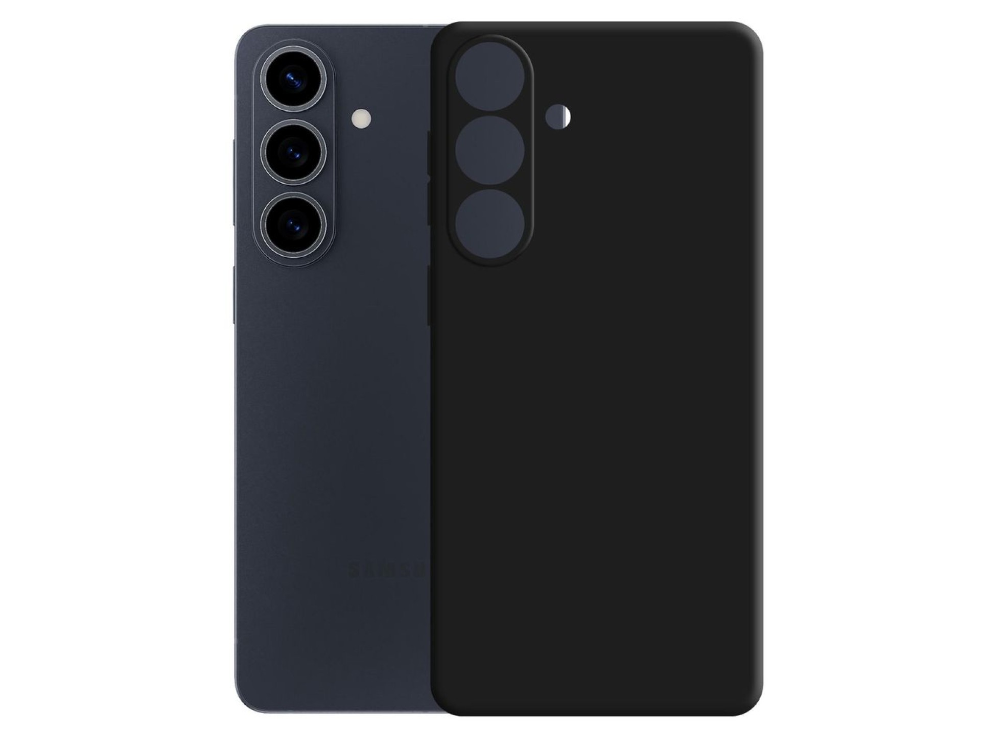 Funda mate 3mk Pro para Samsung Galaxy S26 Pro - Negro mate