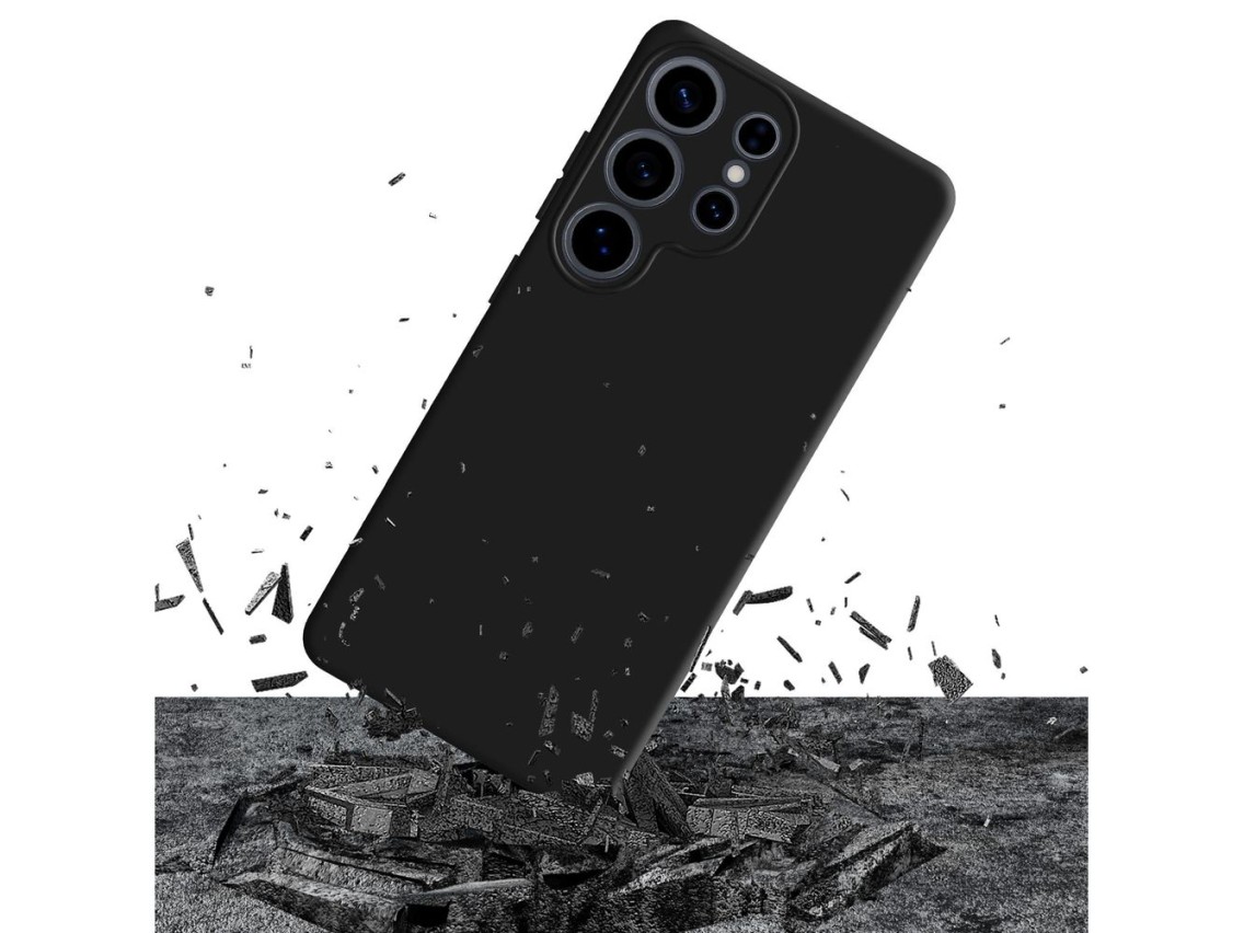 Funda 3mk Matt Case Pro para Samsung Galaxy S26 Ultra - Negro mate