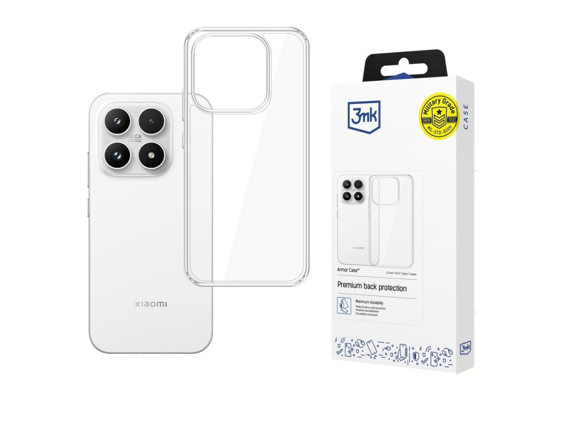 Capa protetora 3mk Armor para Xiaomi 17 - transparente