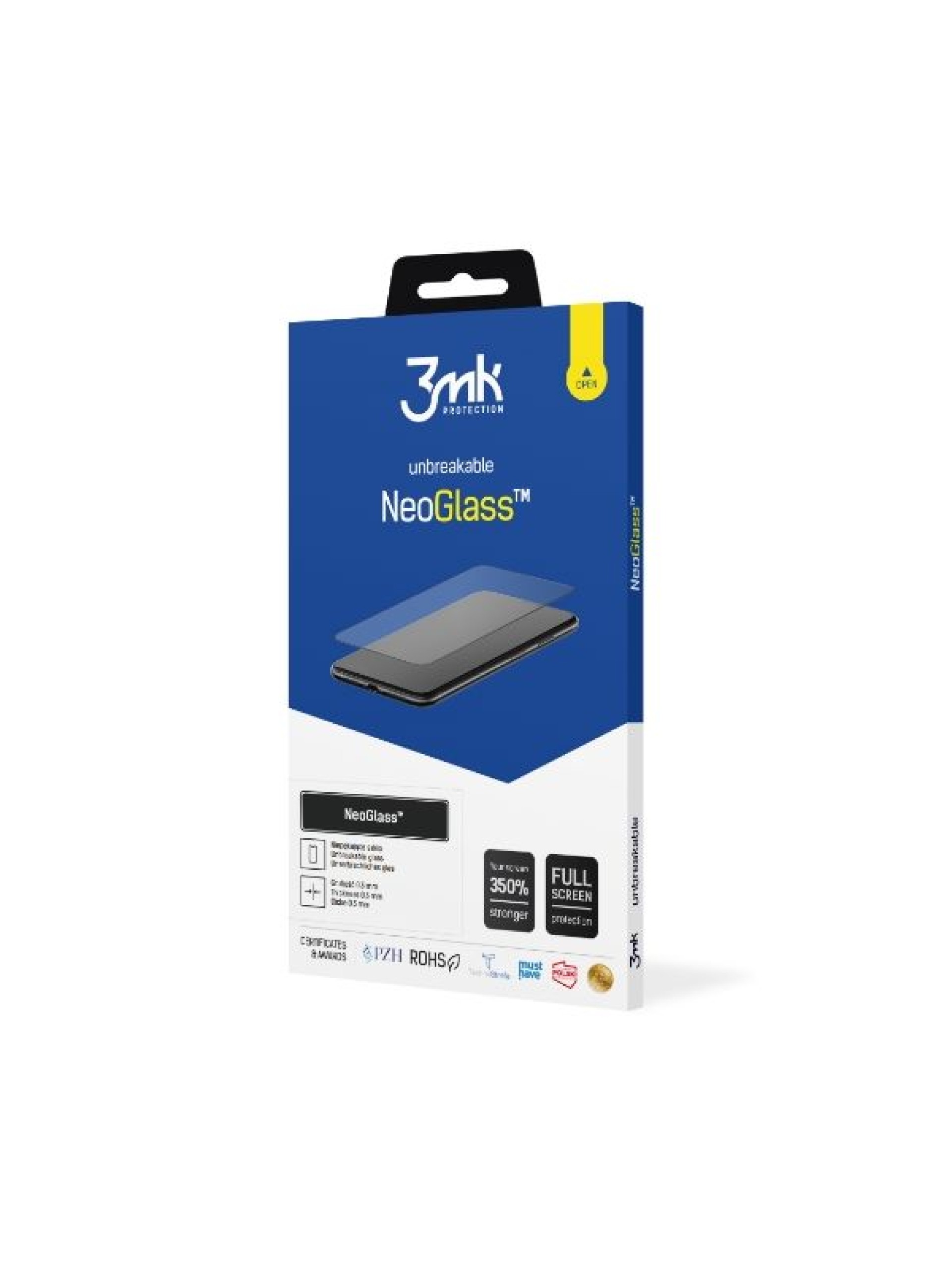 Película de vidro composto 3mk NeoGlass preta para Samsung Galaxy A31s / A51 / M31s / S20 FE 5G