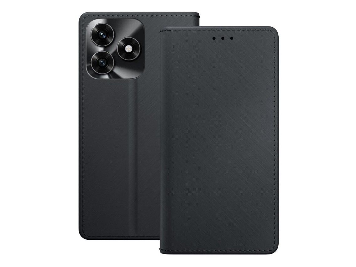 3mk Wallet Case for Honor X5C Plus 4G - Black