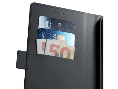 3mk Wallet Case for Honor X5C Plus 4G - Black 3mk Wallet Case for Honor X5C Plus 4G - Black
