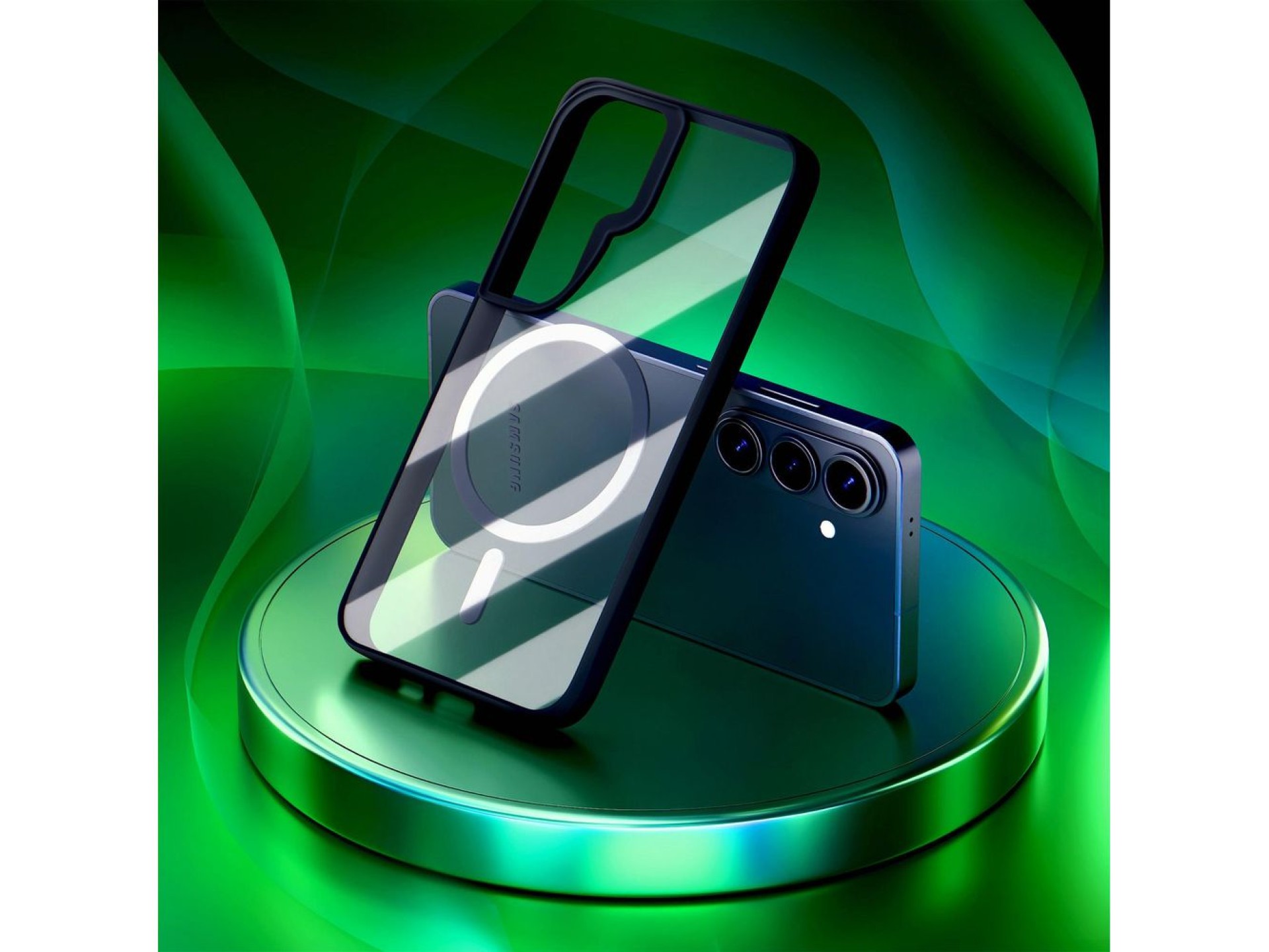 3mk Satin Armor MagCase for Samsung Galaxy S26+ - Black
