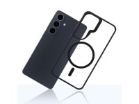 3mk Satin Armor MagCase para Samsung Galaxy S26 - Preto Transparente 3mk Satin Armor MagCase para Samsung Galaxy S26 - Preto Transparente