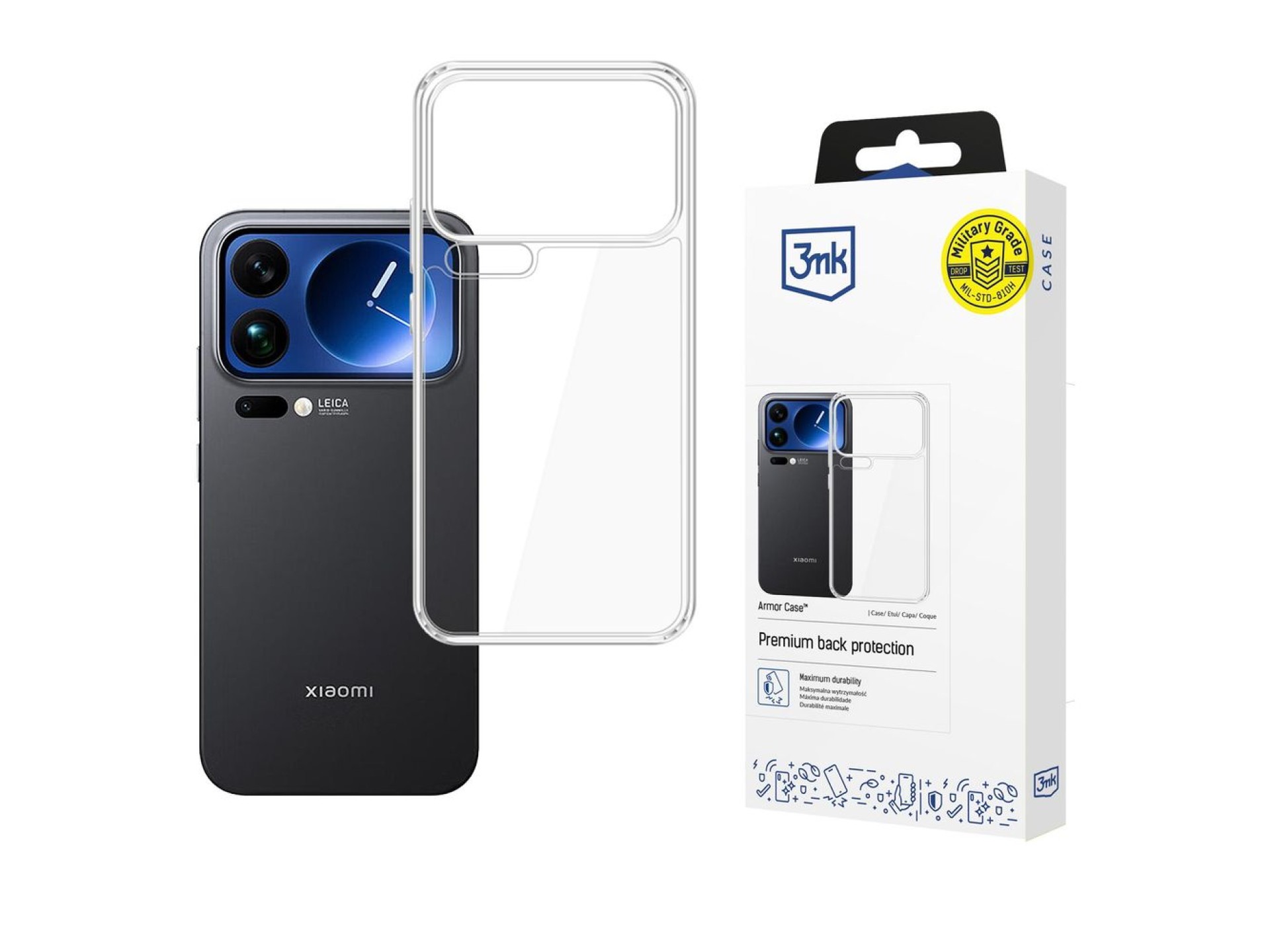 3mk Armor Case for Xiaomi 17 Pro Max - transparent